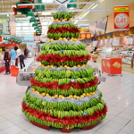 Banana Christmas tree